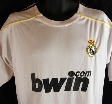bwin real madrid jersey|BWIN REAL MADRID MEN'S LFP WHITE SOCCER FUTBOL .